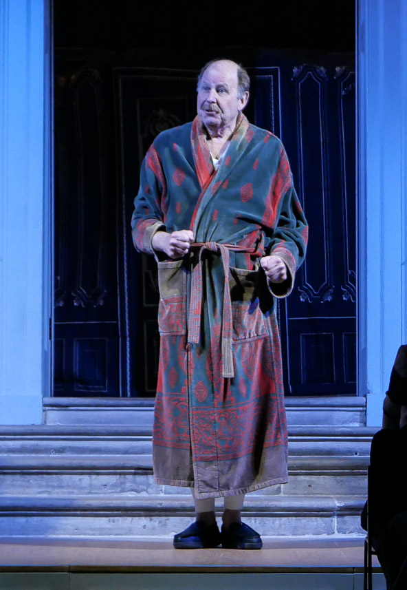 The Lord Chancellor after a terrible night